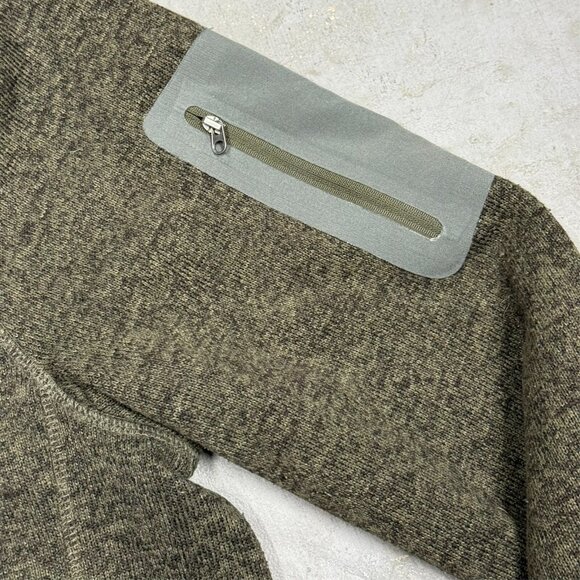 Michigan State Spartans MSU NCAA Football Full Zip Fleece Sweater Brown Large - Picture 5 of 8